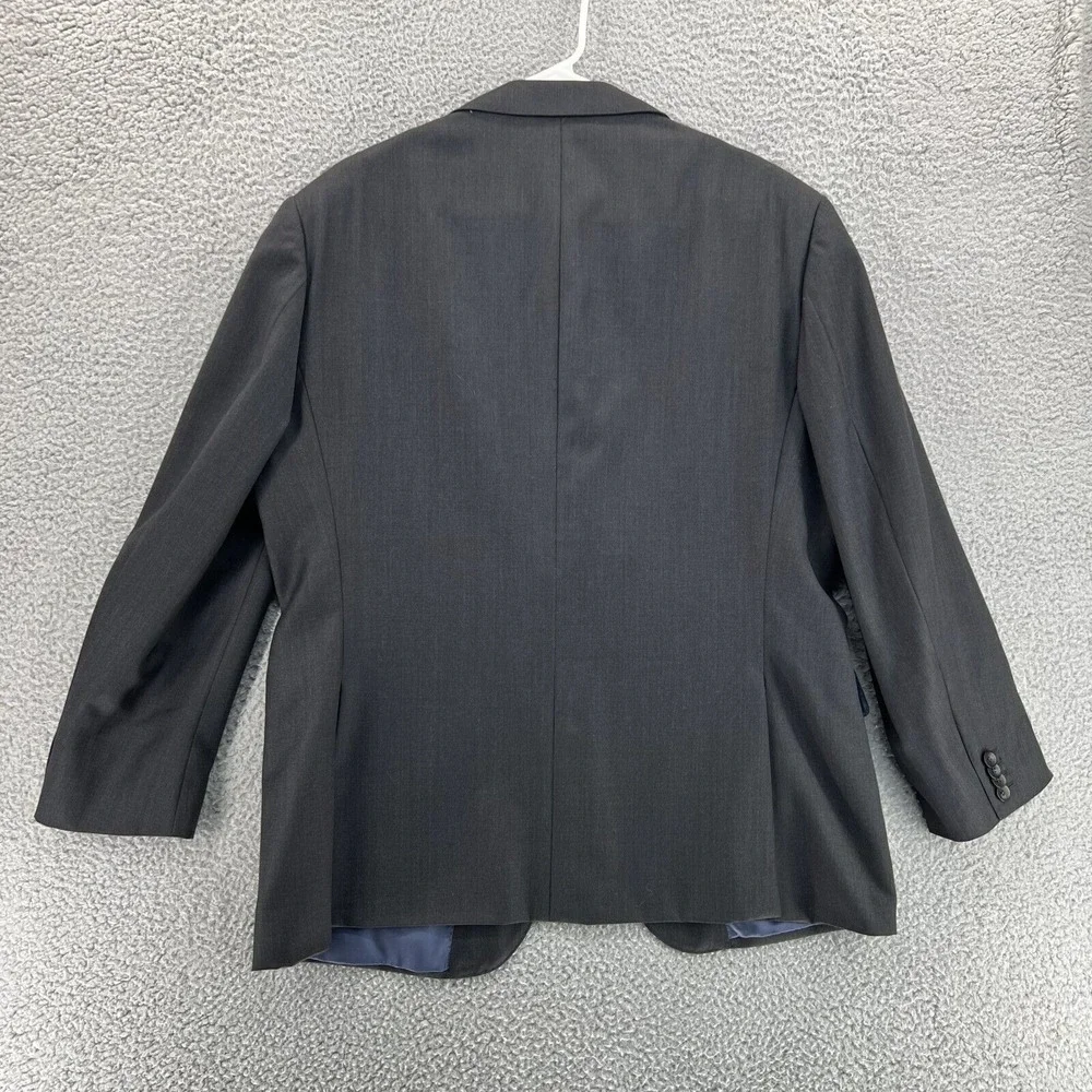 SUITSUPPLY Napoli‎ Men 46 S Blazer Pure Wool Super 110's Dark Grey Lined